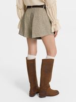 Шорты с ремнем женские