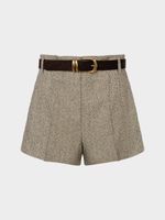 Шорты с ремнем женские