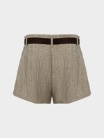 Шорты с ремнем женские