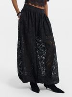 Брюки из кружева 