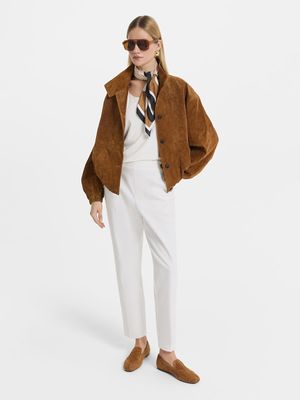 

Брюки зауженного кроя из хлопка