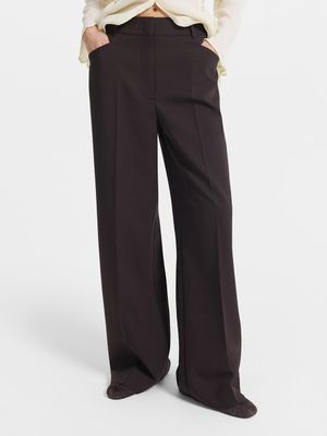 

Брюки с шерстью и вискозой