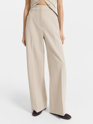 

Брюки с шерстью и вискозой