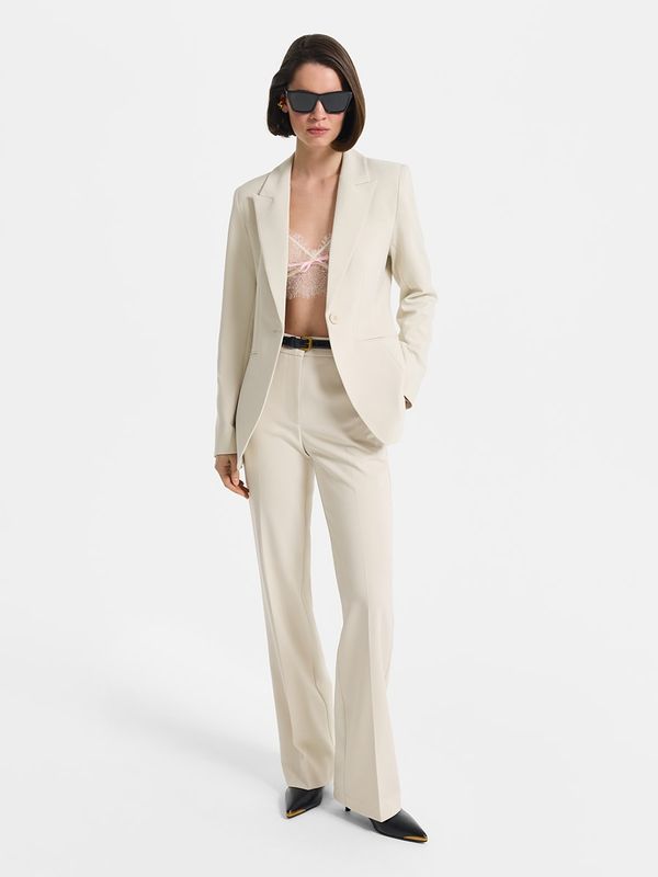 Брюки расклешенного кроя 