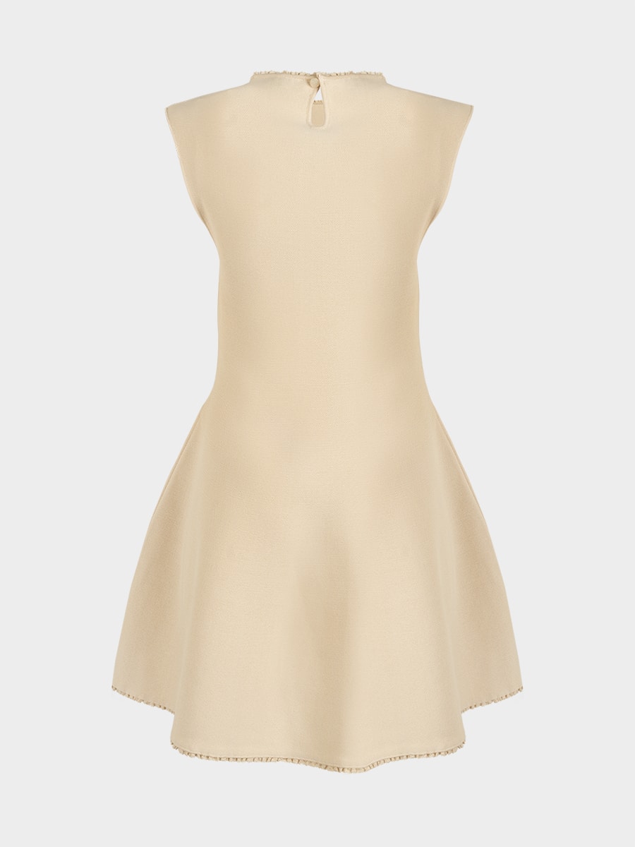 Трикотажное платье мини