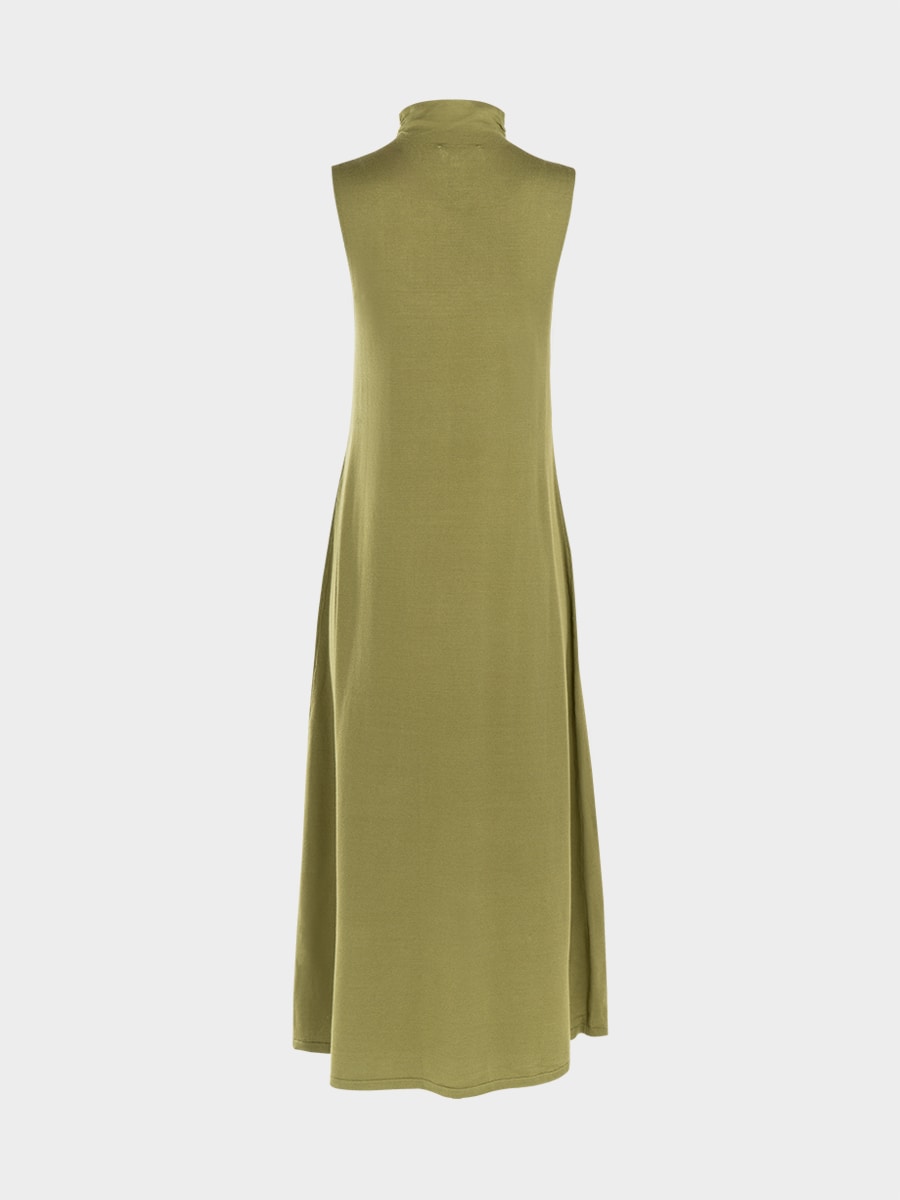 Трикотажное платье миди