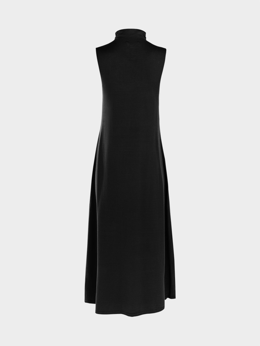 Трикотажное платье миди