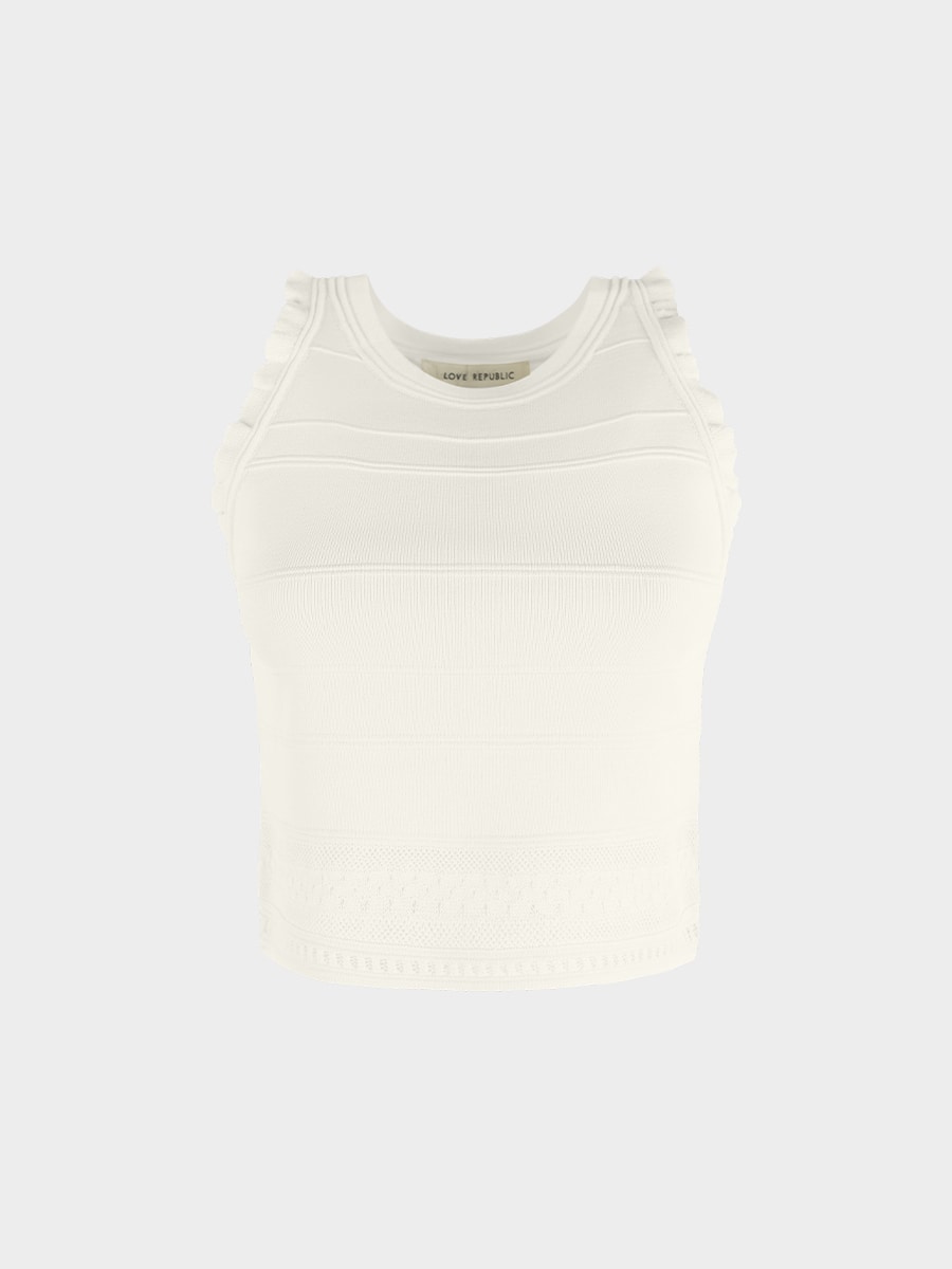 Трикотажный топ