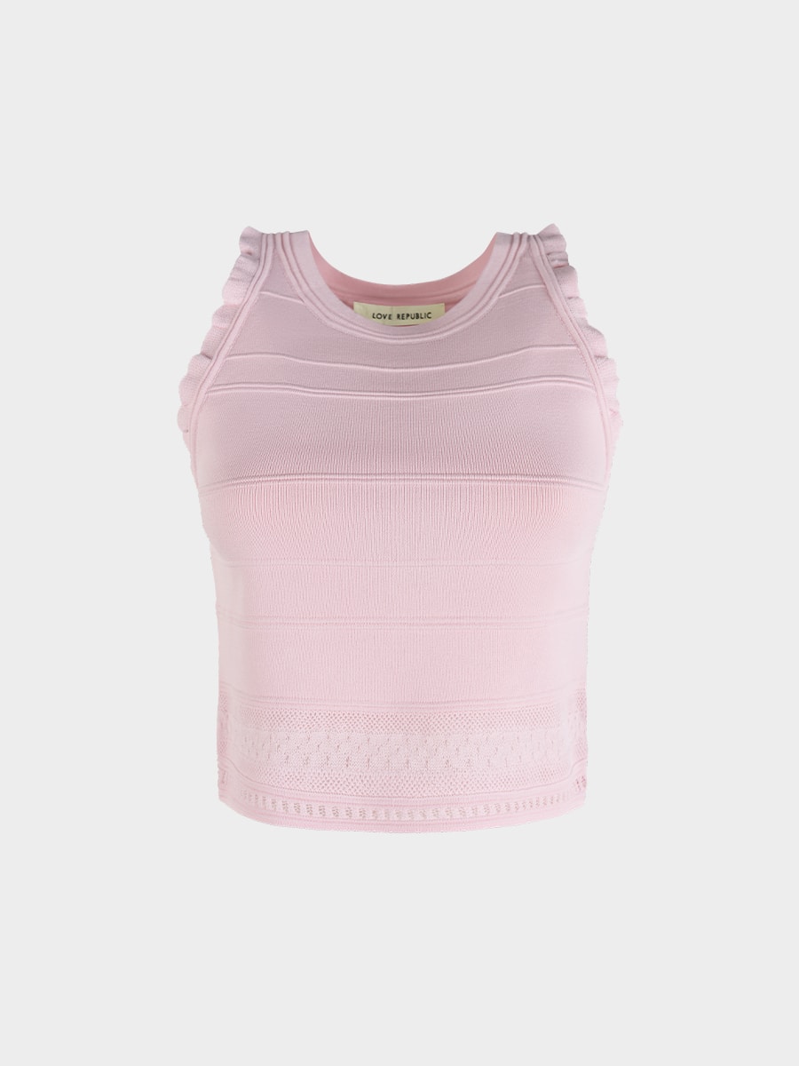 Трикотажный топ