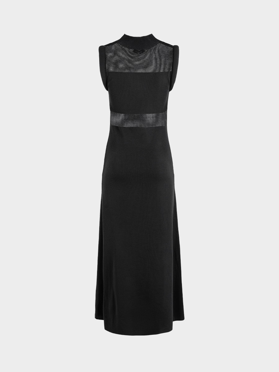 Трикотажное платье миди