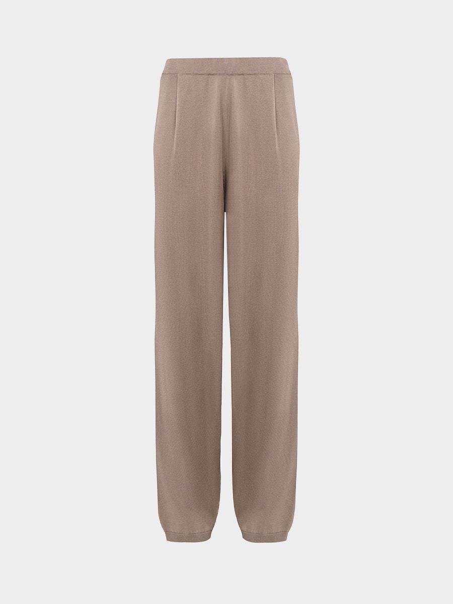 Трикотажные брюки из вискозы
