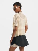 Ажурный кардиган из вискозы