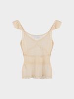 Ажурный топ из вискозы