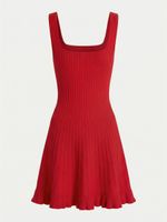 Трикотажное платье мини