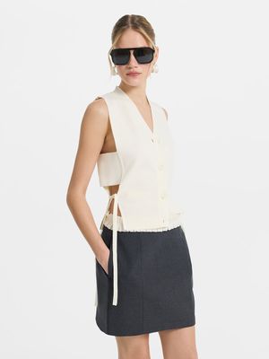 

Жилет с шерстью