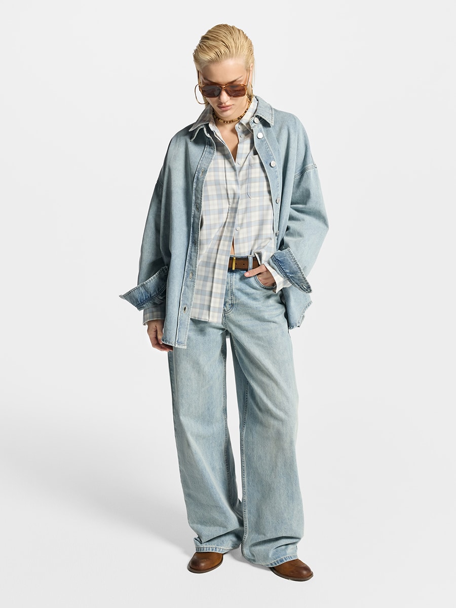 Джинсы Wide leg