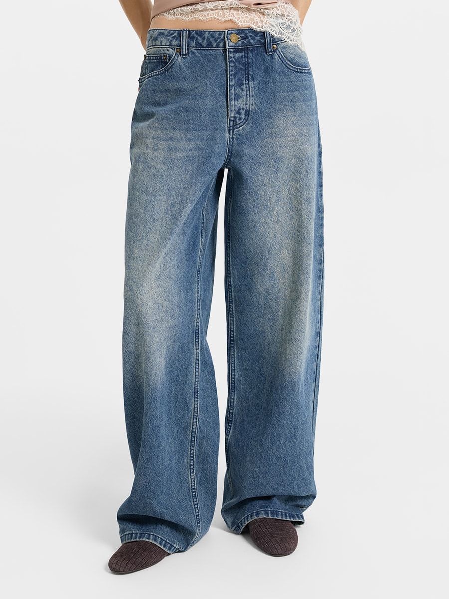 Джинсы Wide leg