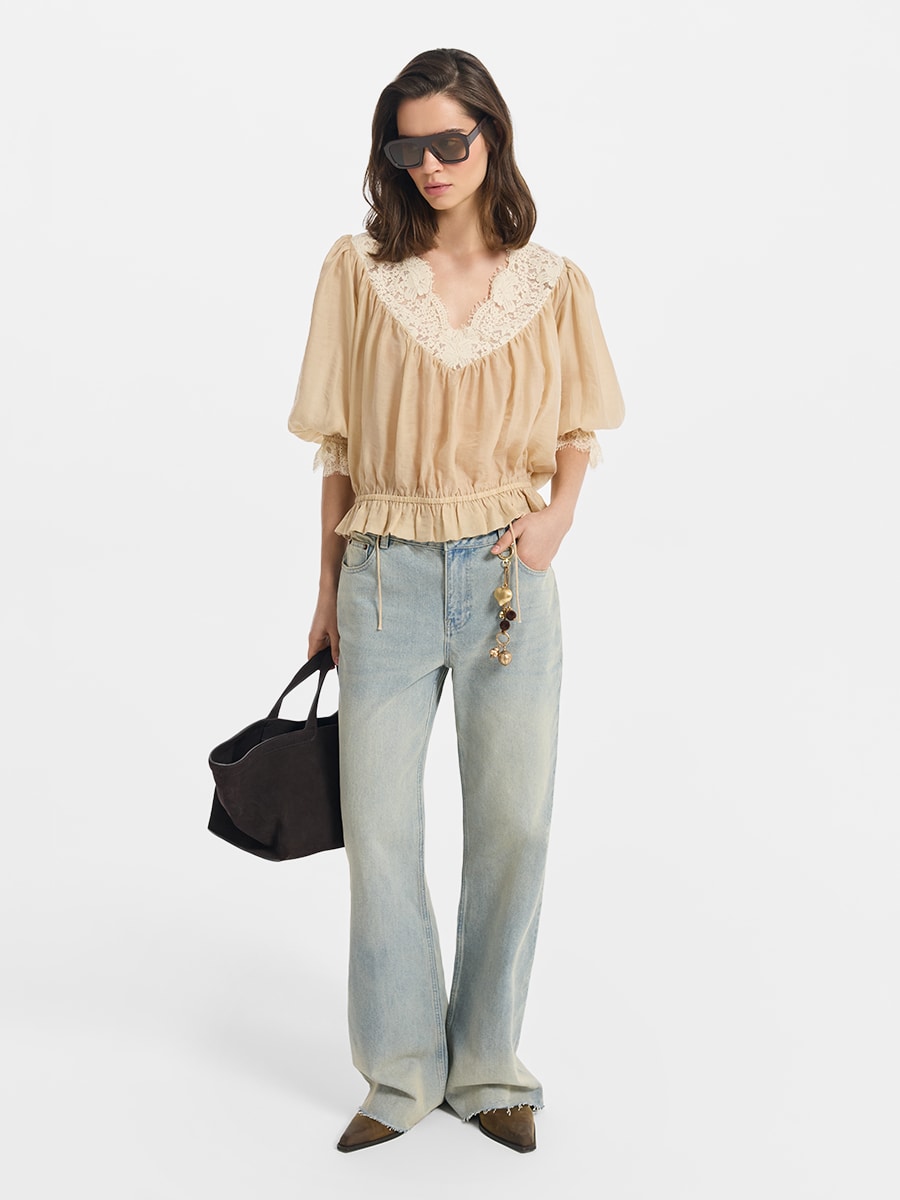 Джинсы Flare fit 