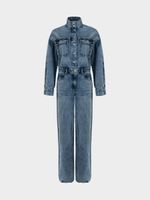 Джинсовый комбинезон