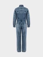 Джинсовый комбинезон