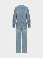 Джинсовый комбинезон