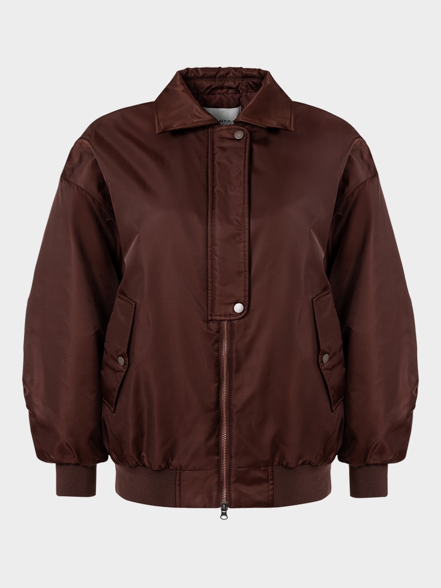 Утепленный бомбер 