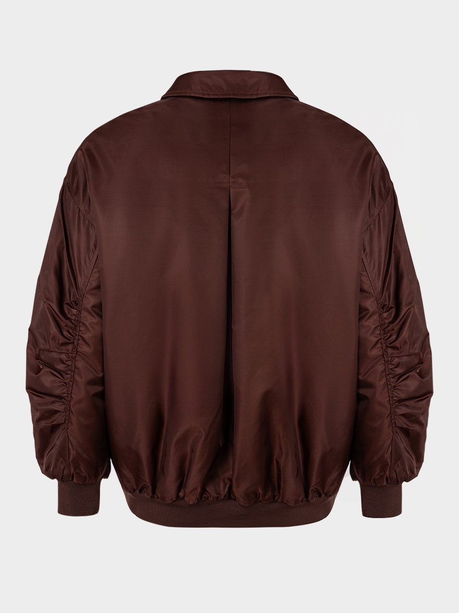 Утепленный бомбер 