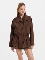 Куртка из экозамши