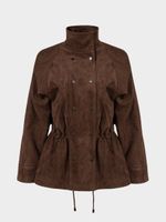 Куртка из экозамши