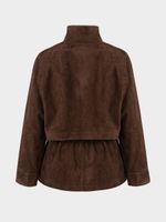 Куртка из экозамши