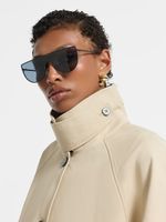 Плащ из хлопка 