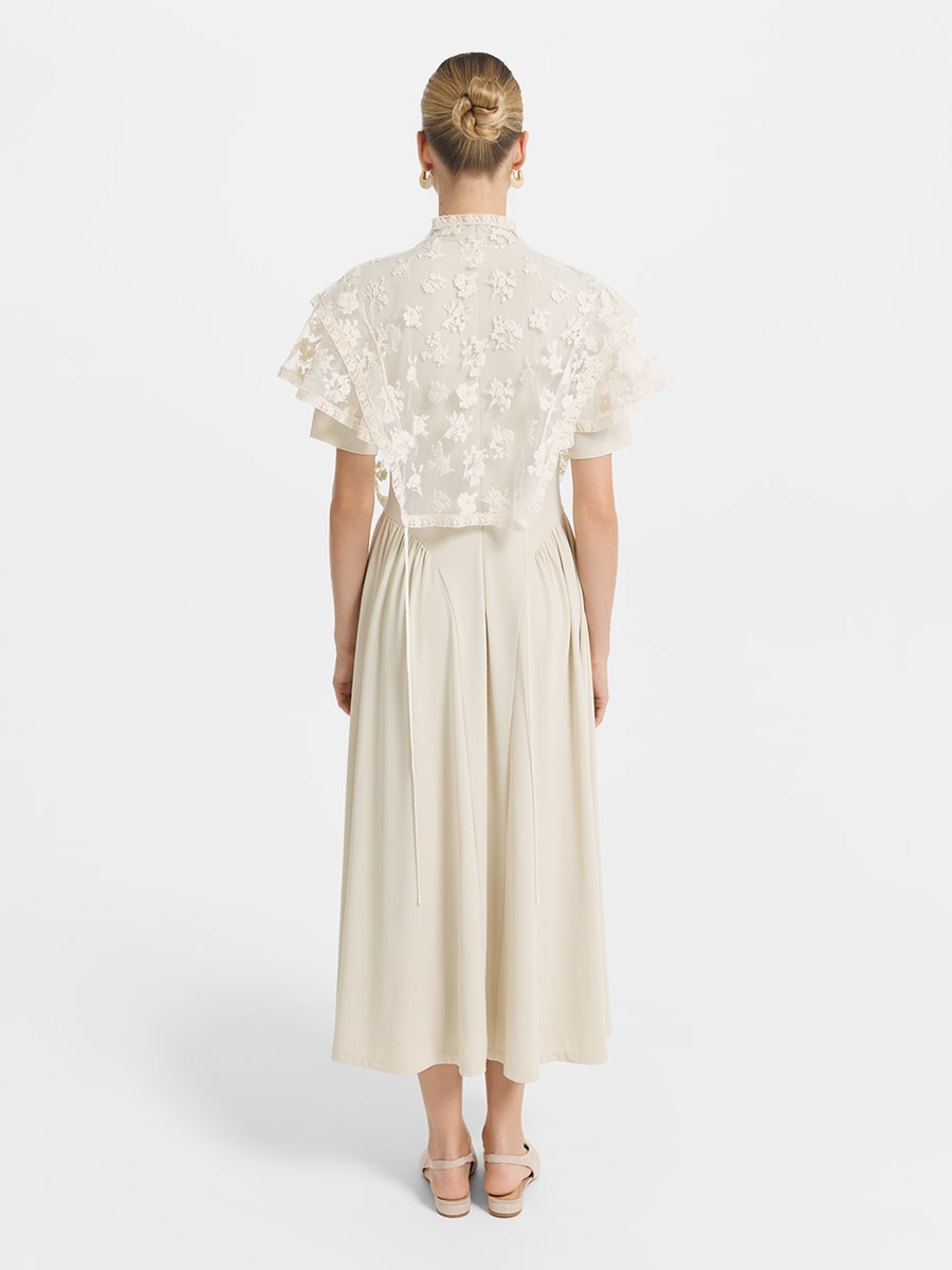 Платье миди из джерси