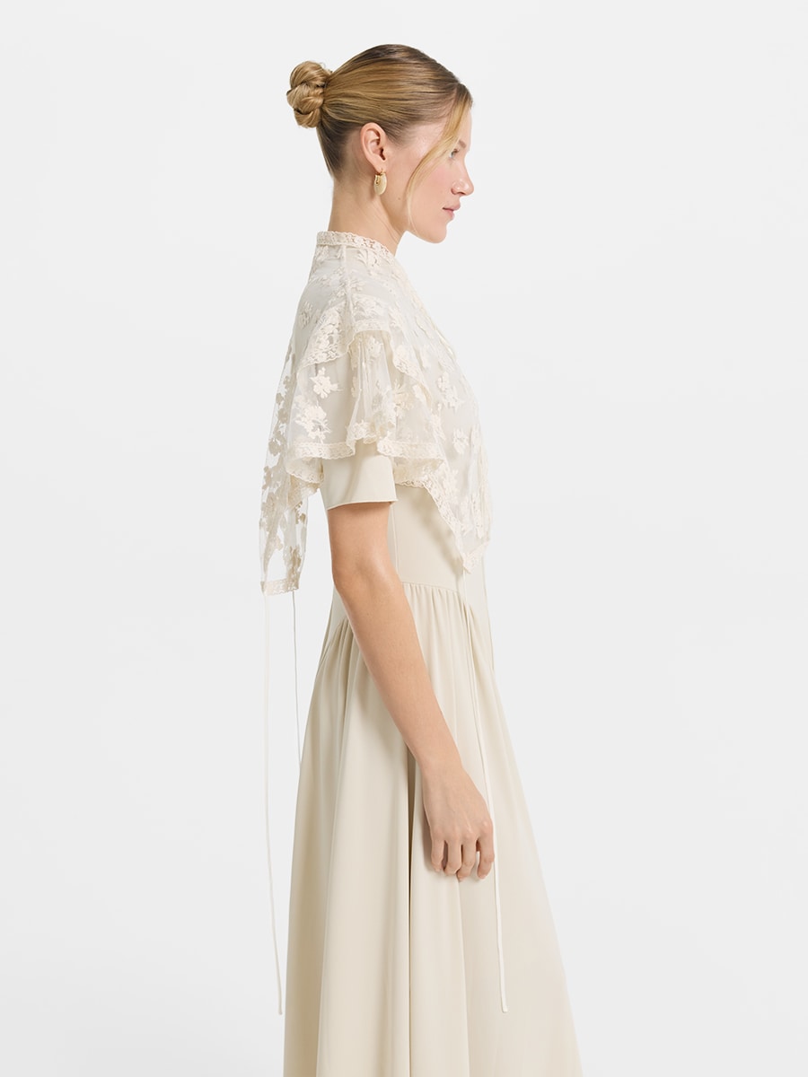 Платье миди из джерси