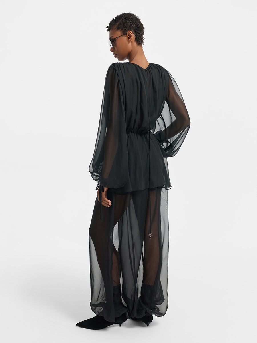 Комбинезон из шифона