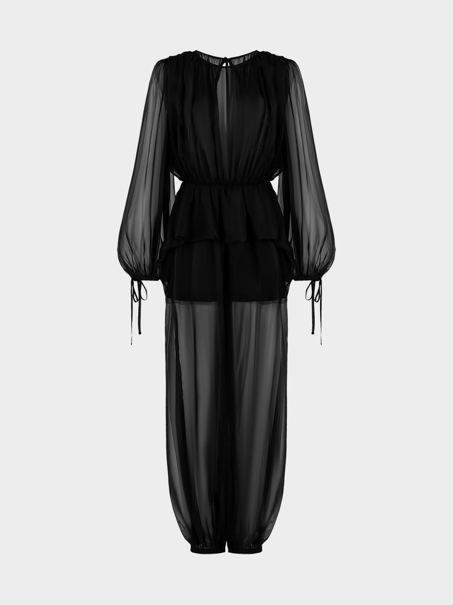 Комбинезон из шифона