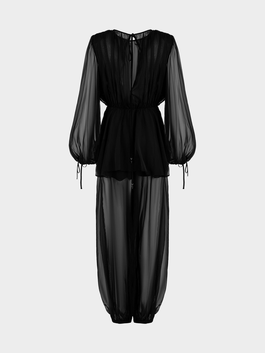 Комбинезон из шифона