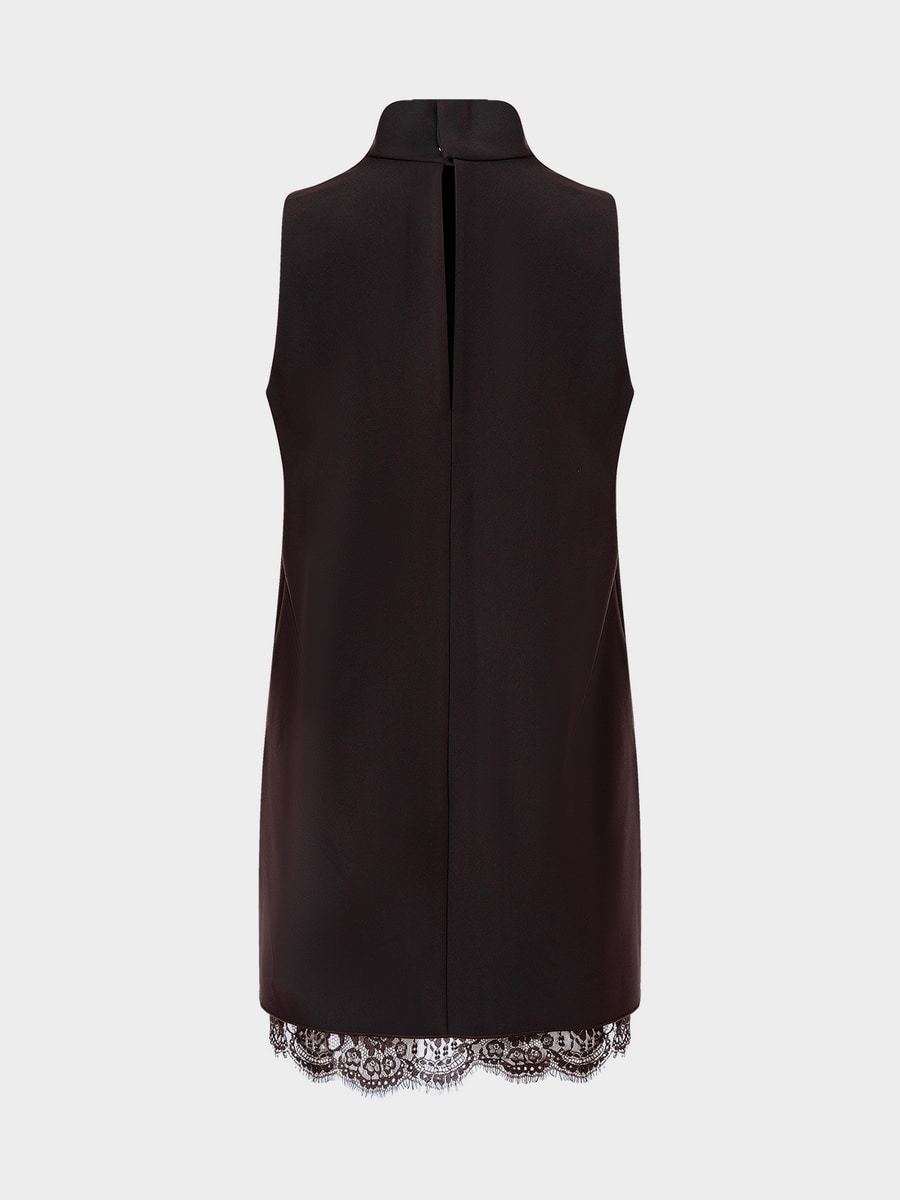 Платье мини с кружевом 6153623524-22