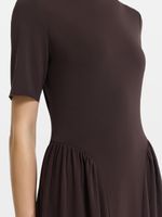 Платье миди из джерси