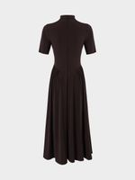 Платье миди из джерси