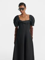 Платье макси с открытой спиной