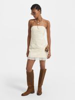 Жаккардовое платье мини