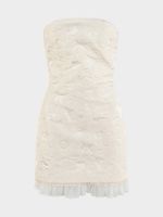 Жаккардовое платье мини