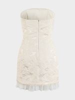 Жаккардовое платье мини