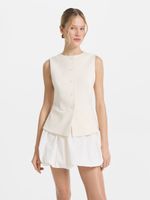 Платье мини с юбкой-баллон