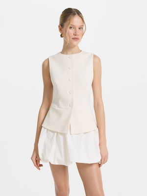 

Платье мини с юбкой-баллон