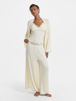 Топ из модала с кружевом