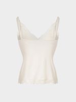 Топ из модала с кружевом