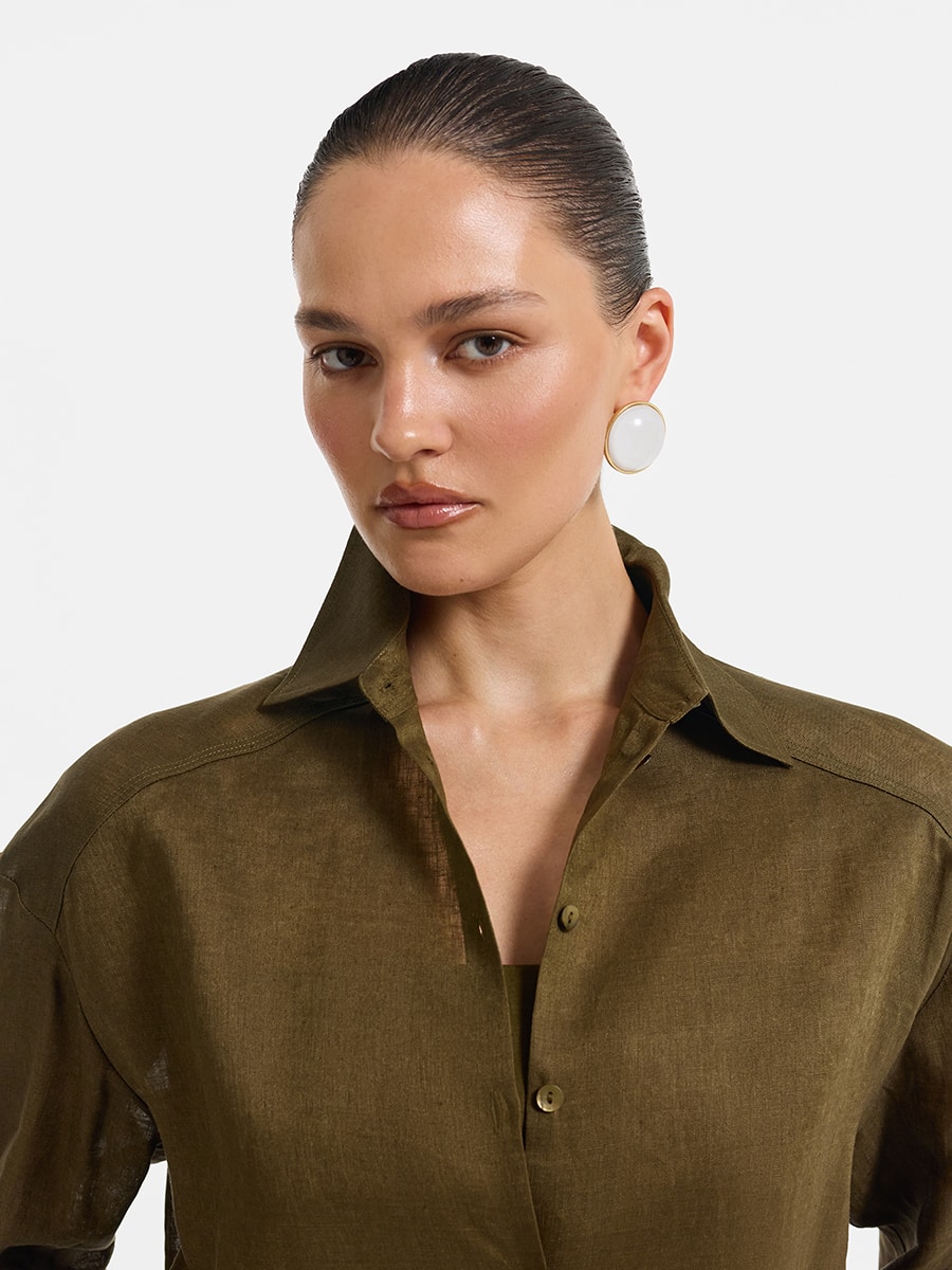 Рубашка из 100% льна 