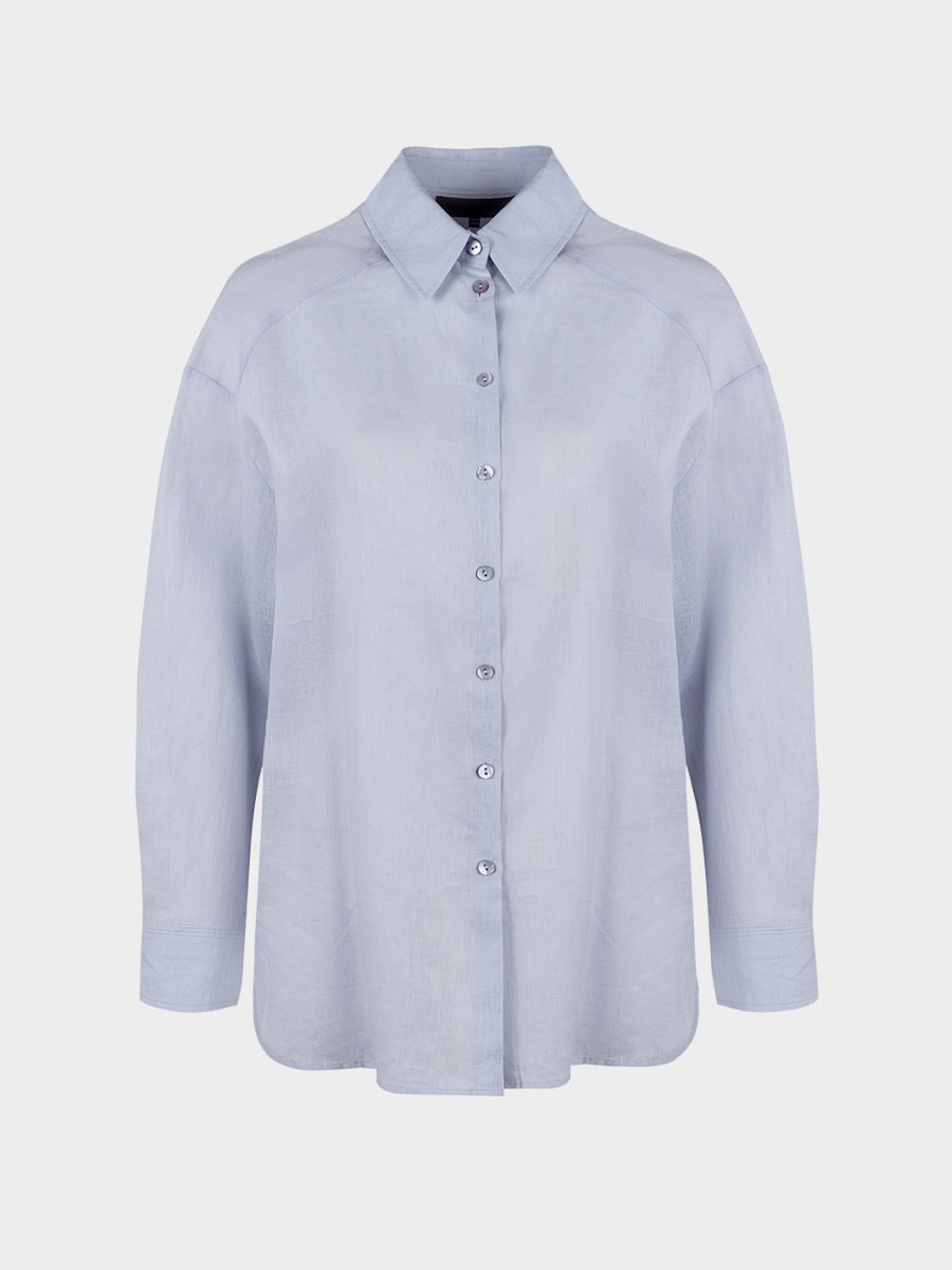 Рубашка из 100% льна  6254016320-41