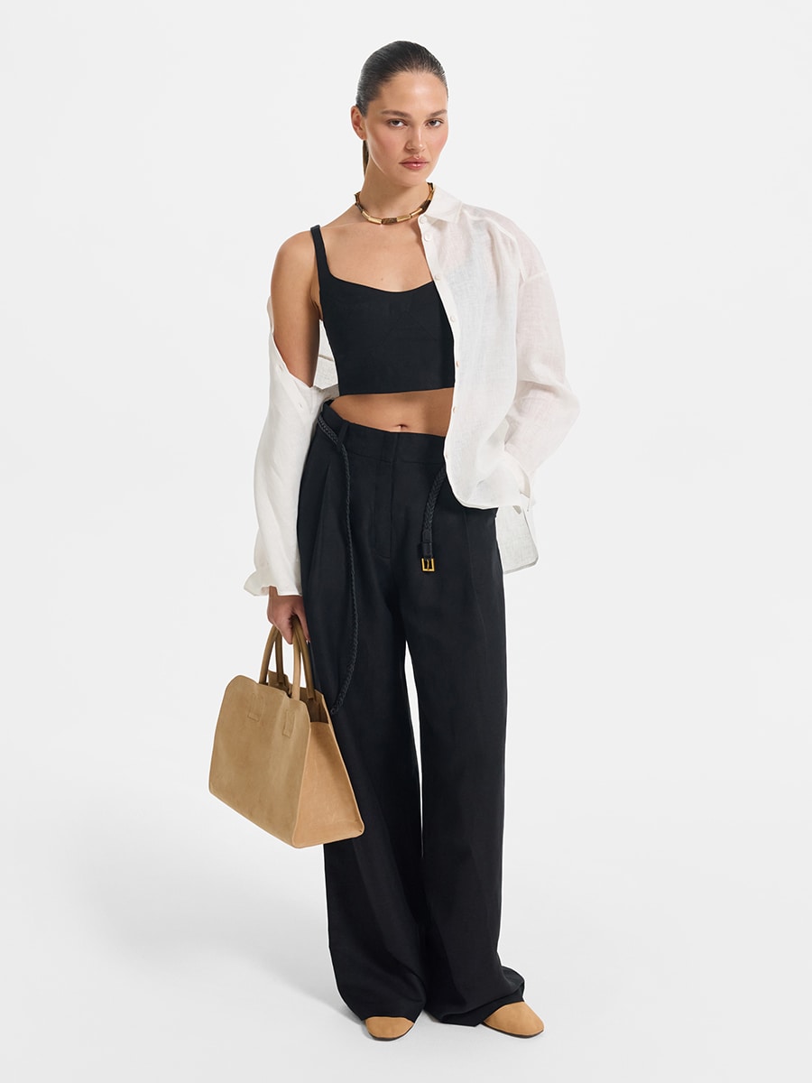 Рубашка из 100% льна 